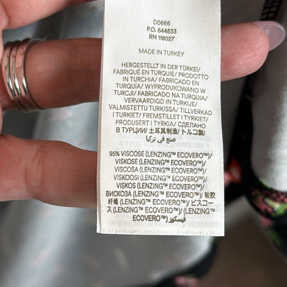 Boden Square Neck Floral Midi Dress Size 4 - Picture 6 of 9